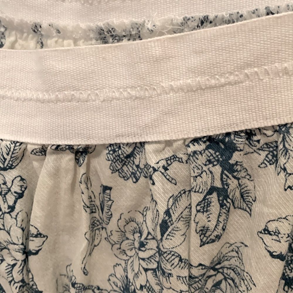 Women’s Anthropologie Toile Top Floral Print Sleeveless by Twill Twenty Two P/S - Picture 7 of 11